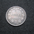 1 markka 1915 - hopeaa - pikkukuva 1