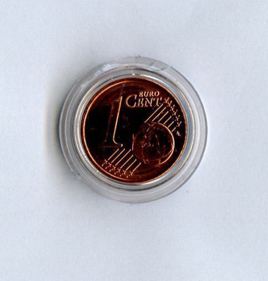 SUOMI 1c 2001 UNC pillerissä
