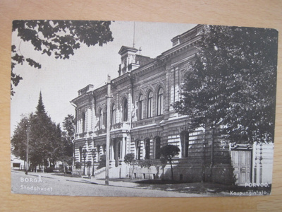 VANHA Postikortti Porvoo 1943