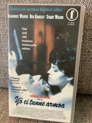 YÖ EI TUNNE ARMOA  (VHS)  (roman polanski)