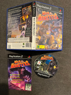 War Of The Monsters PS2 (Suomijulkaisu)