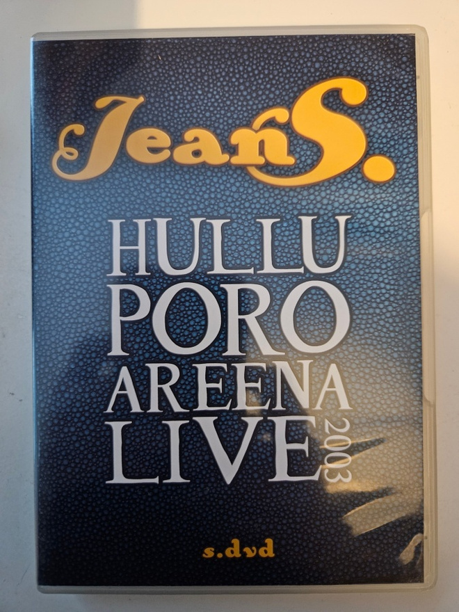 Jean S. Hulluporoareena live 2003 - DVD