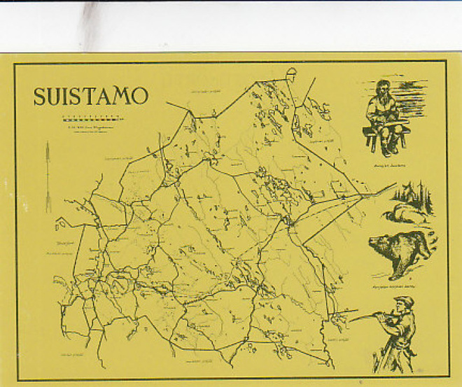 Suistamo  karttakortti   p213