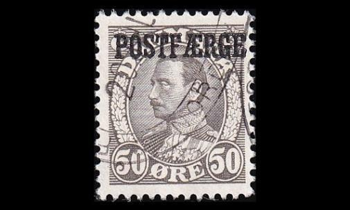 Tanska PF_20 o Christian X 50 öre harmaa (1936)