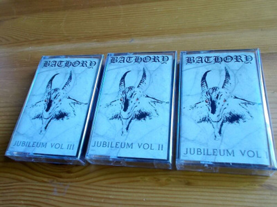 BATHORY Jubileum vol. I II III 3xKASETTI UUSI*MINT