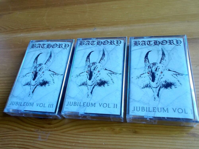 BATHORY Jubileum vol. I II III 3xKASETTI UUSI*MINT