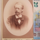 Kabinetti Valokuva Säveltäjä Richard Faltin Nimmari 1885 - pikkukuva 1