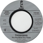 THINKMAN  ::  BEST ADVENTURES   ::   VINYYLI  7"        1986 - pikkukuva 4