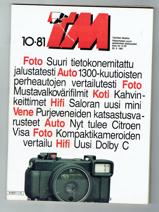 Tekniikan Maailma 10/1981