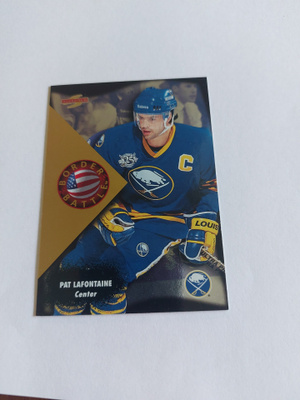1995-96 Score Border Battle #7 Pat LaFontaine