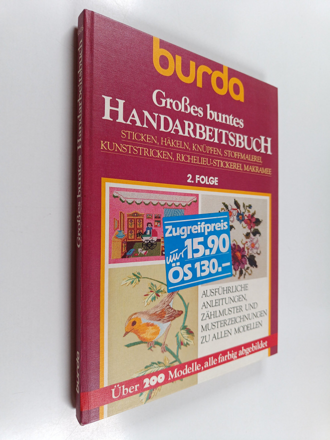 Volker Hochstein : Burda Grosses buntes Handarbeitsbuch. ...