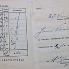 VANHA Partiolaisen Jäsenkirja 1943 Iisalmi - pikkukuva 4