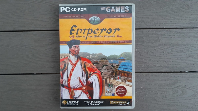 PC CD: Emperor - Rise of the Middle Kingdom peli (2002)