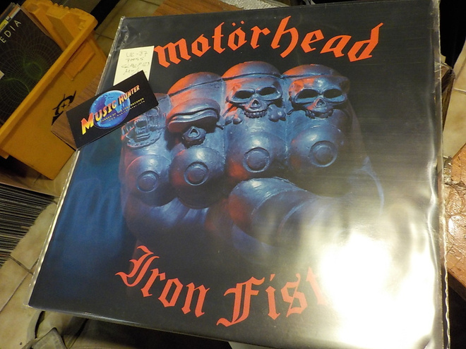 MOTÖRHEAD - IRON FIST  UK-87 M-/M- LP