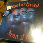MOTÖRHEAD - IRON FIST  UK-87 M-/M- LP - pikkukuva 1