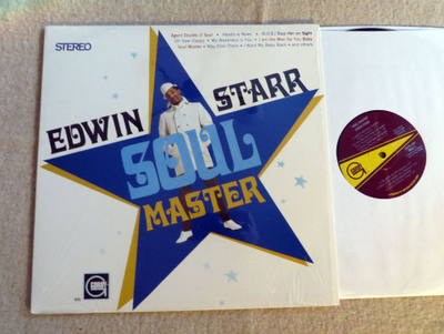 EDWIN STARR: Soul Master LP (USA reissue) -  UUSI