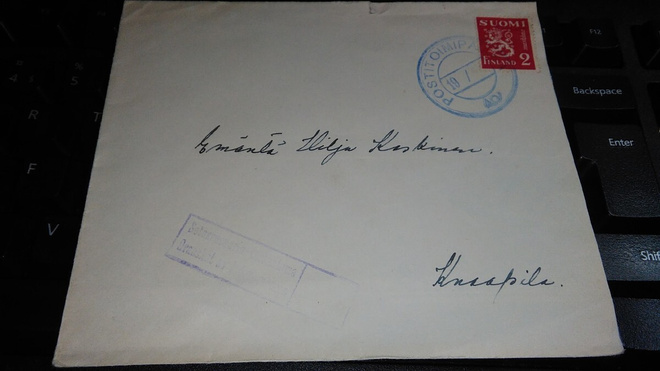 Postitoimipaikka x2 sin/must M-30 sens-kuori 26/8