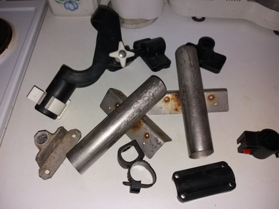Vapapidikkeet 2 kpl metalli + 1 muovi ei täydellinen +compas
