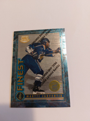 1994-95 Finest Super Team   #130 Martti Järventie WJC