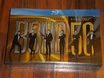 Blu-ray BOX - Celebrating Five Decades Of Bond 007 (2012)