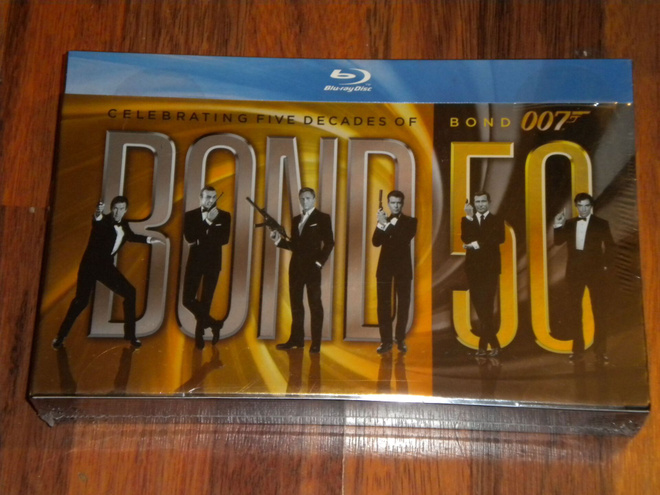 Blu-ray BOX - Celebrating Five Decades Of Bond 007 (2012)