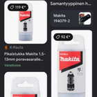 Makita uusi pikaistukka - pikkukuva 2