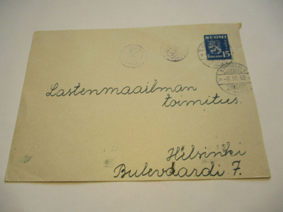1949 Särkisalo nrol kuorella