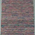 Värikäs räsymatto 72 x 132 cm pastellisävyt - pikkukuva 5