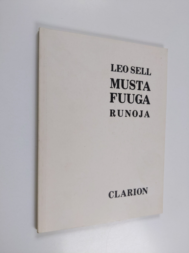 Leo Sell : Musta fuuga : runoja