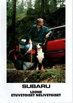 Subaru Leone -esite, 1988