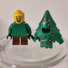 Lego figuuri Joulukuusi asu - pikkukuva 3