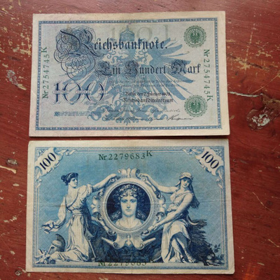 Saksa 100 Markkaa 7.9.1908