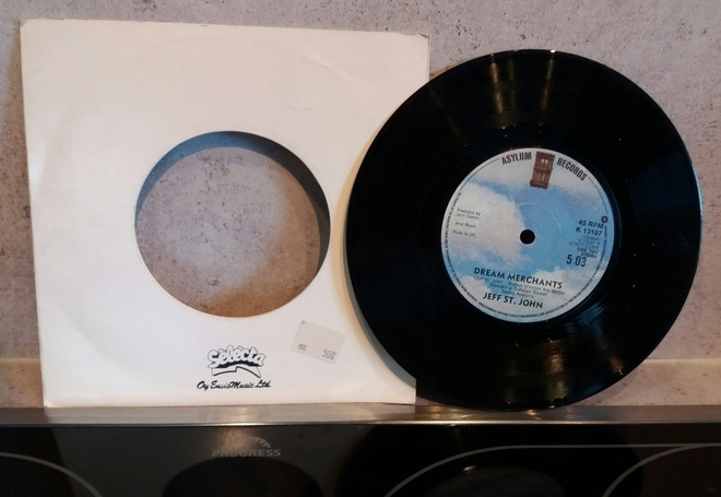 JEFF ST. JOHN Rock'n roll man/ Dream merchants K13107 1978