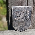 Vaakuna merkki Jakobstad 1978 Pietarsaari. Halkaisija - 25mm - pikkukuva 2