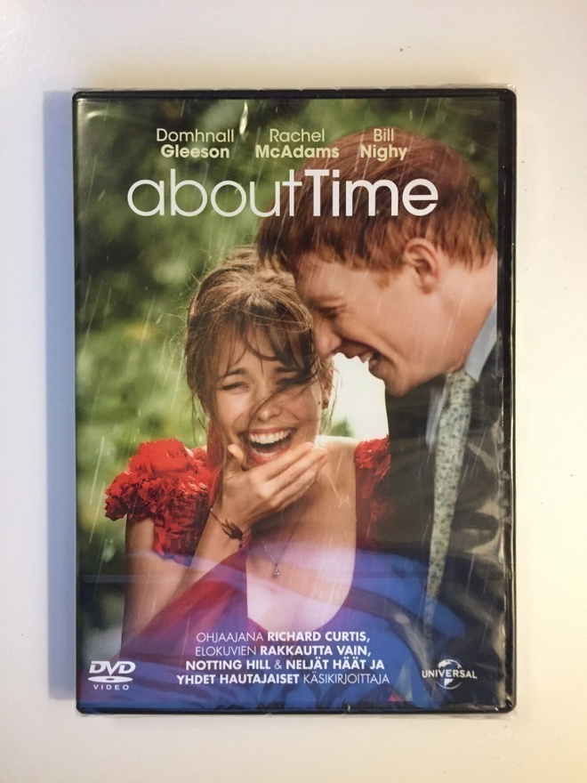 About Time - Oli Aikakin (DVD) Rachel McAdams (2013) UUSI!