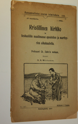 A. A. Wirtanen : Kristillinen kirkko ja keskusliike maail...