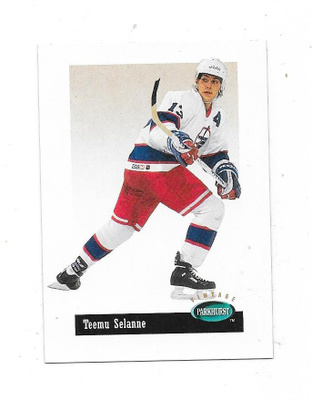 1994-95 Parkhurst Vintage #V81 Teemu Selänne , Winnipeg Jet