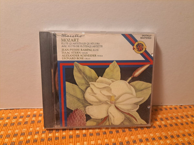 Mozart:Complete flute quartets-Rampal,Stern,Rose etc. CD