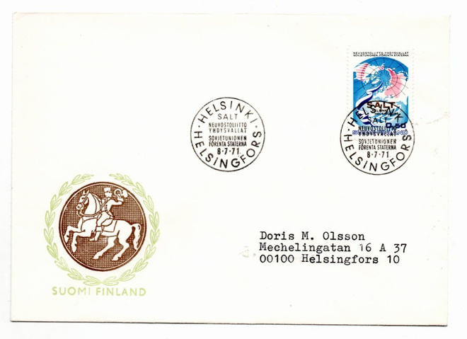 Helsinki: SALT (erikoisleima 8.7.1971)