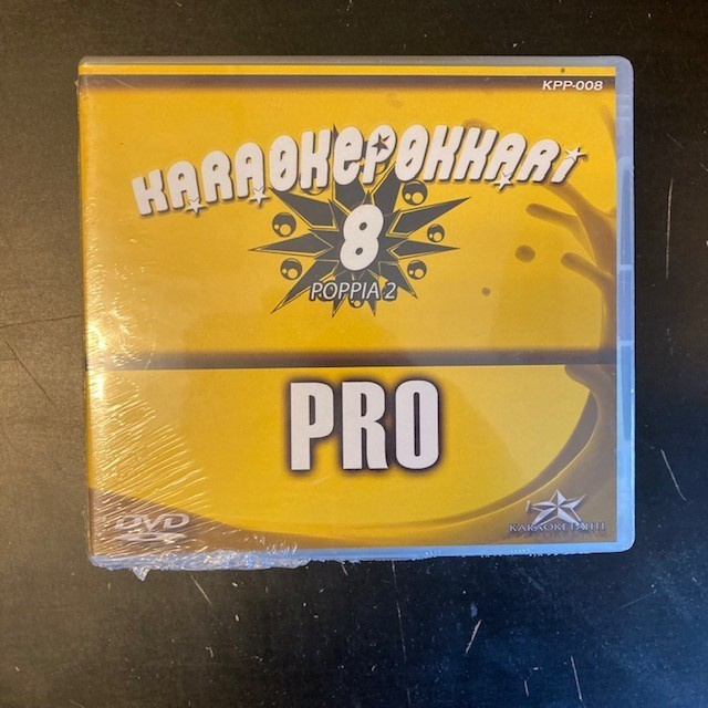 Karaokepokkari Pro 8 - Poppia 2 DVD (UUSI)
