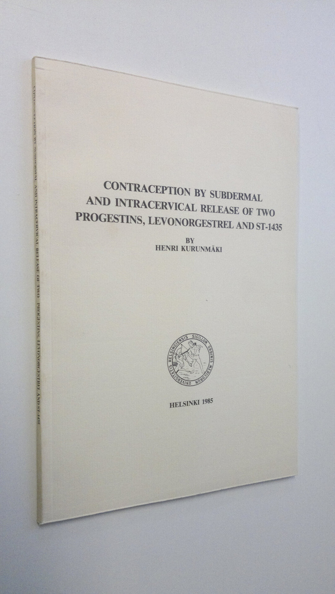 Henri Kurunmäki : Contraception by subdermal and intracer...