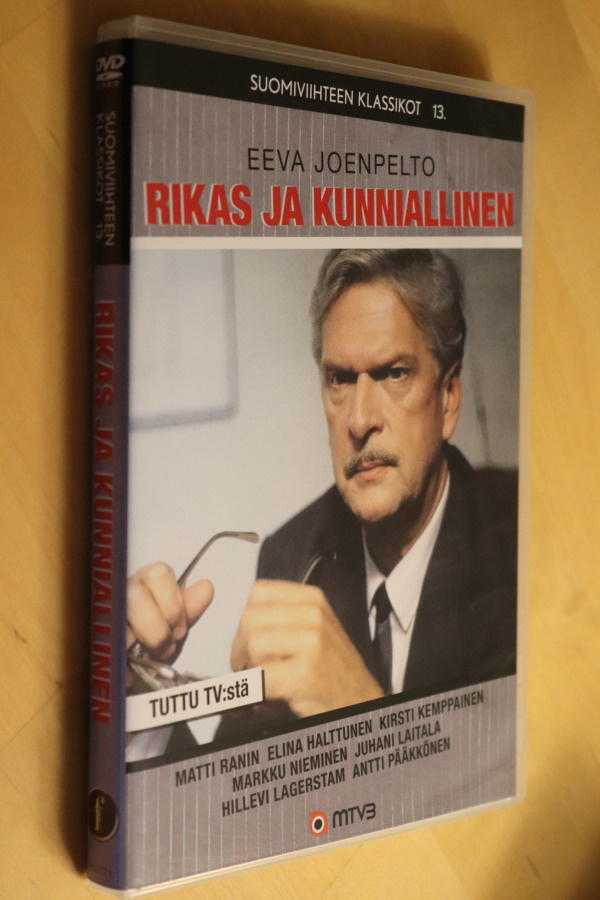 DVD Rikas ja kunniallinen ( 1988 MTV3 )