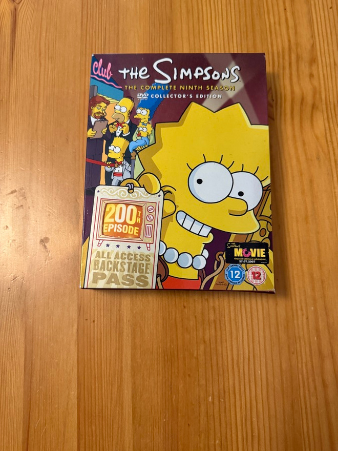 The Simpsons the complete ninth season DVD