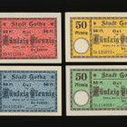 Saksa Notgeld 4 x 50 Pfennig, Gotha 28.1.1917 - pikkukuva 1