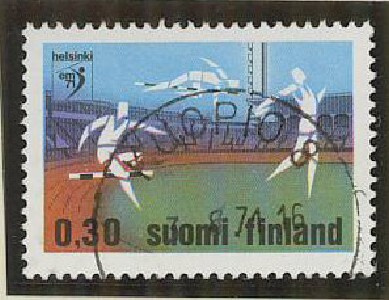 1971 30p EM kisat KUOPIO loisto