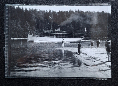 Höyrylaiva Saimaa kulussa