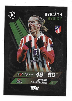 25-26 Topps Match Stealth #455 Antoine Griezmann , Atletico