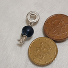 Hopea Pandora Murano Wonderful World Blue Globe Charm - pikkukuva 3