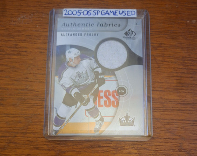 2005-06 SP Game Used -Authentic Fabrics