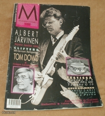 MUSIIKKIUUTISET #  1/89 Albert Järvinen - haastattelu